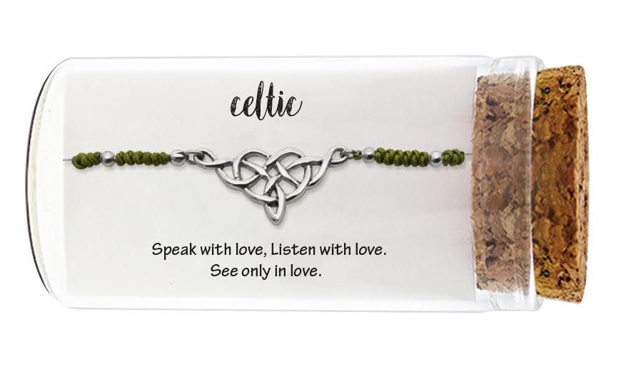 zilveren kado armband: Love