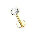 chirurgisch stalen helix/tragus piercing