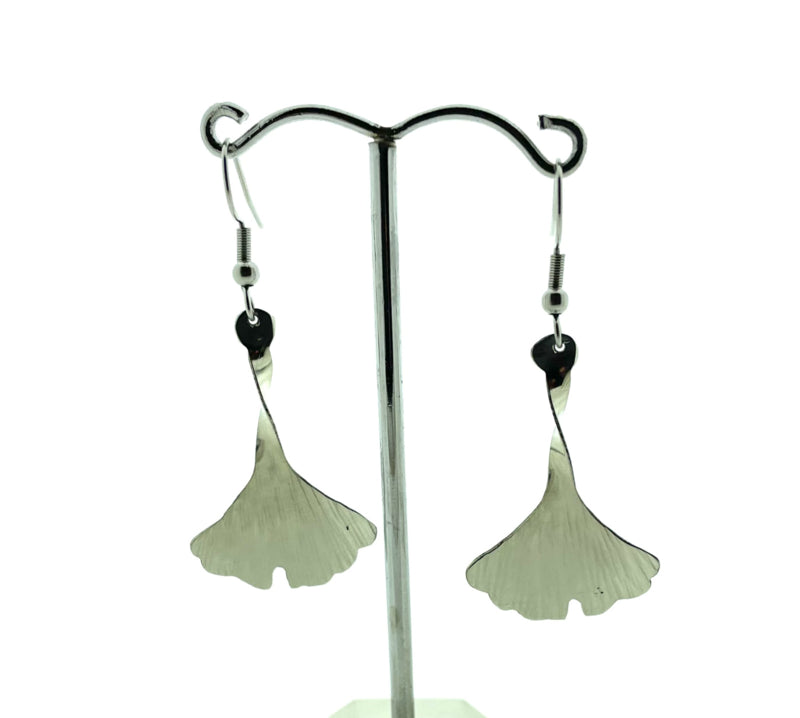 Ginkgoblad oorhangers