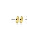 Klappcreolen 8 mm 14K Gelbgold