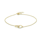 Armband rund 16,5 - 17,5 - 18,5 cm 14K Gelbgold