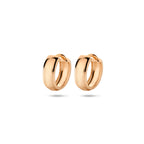 Klappohrringe 12 mm 14K Roségold