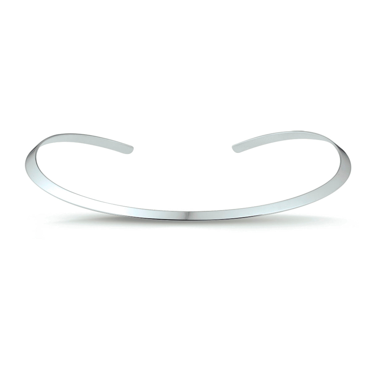 Collier spang zilver wit