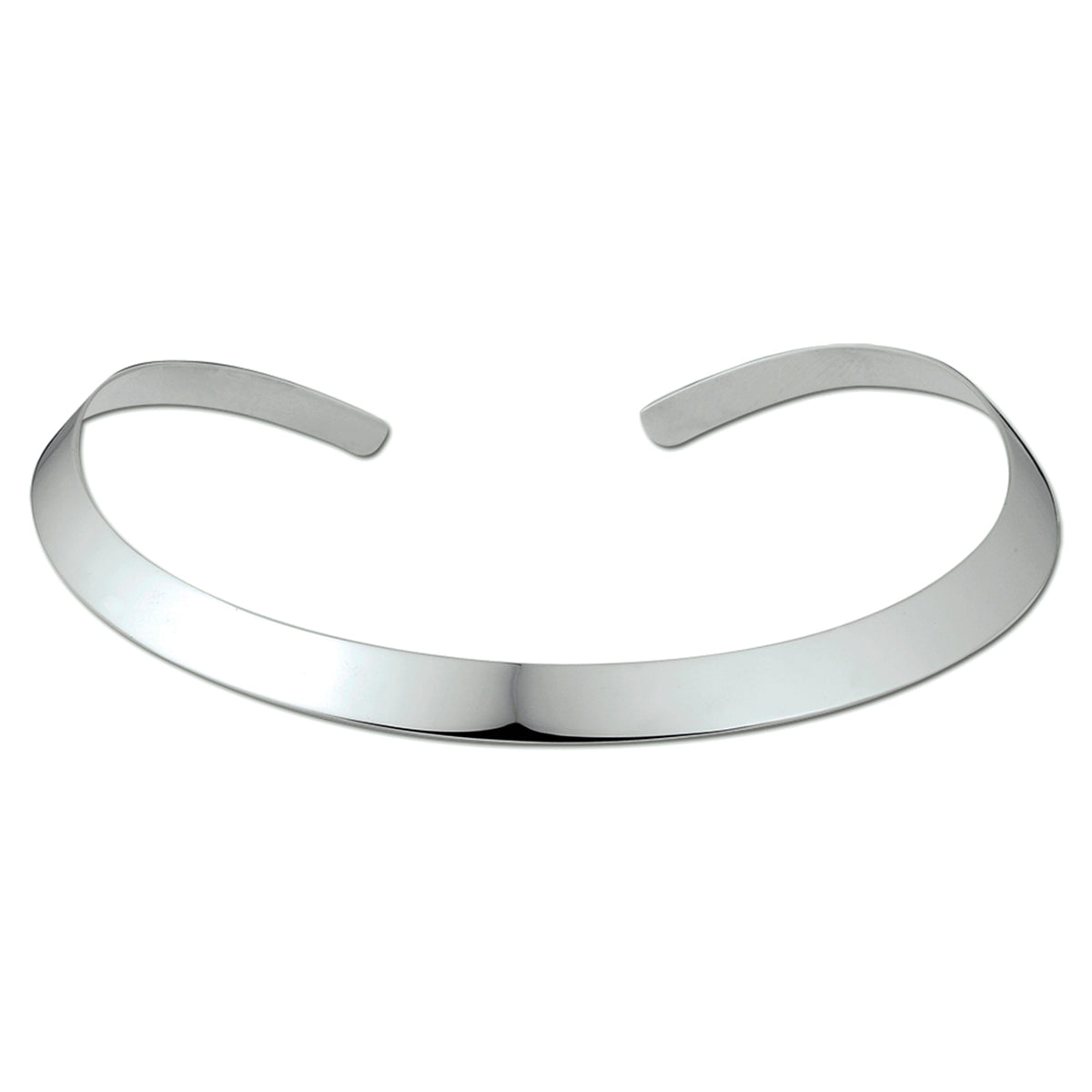 Collier spang zilver wit