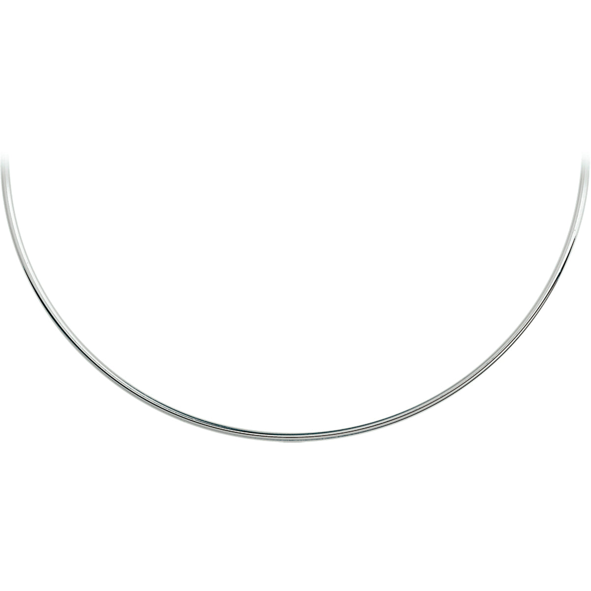 Collier spang zilver wit