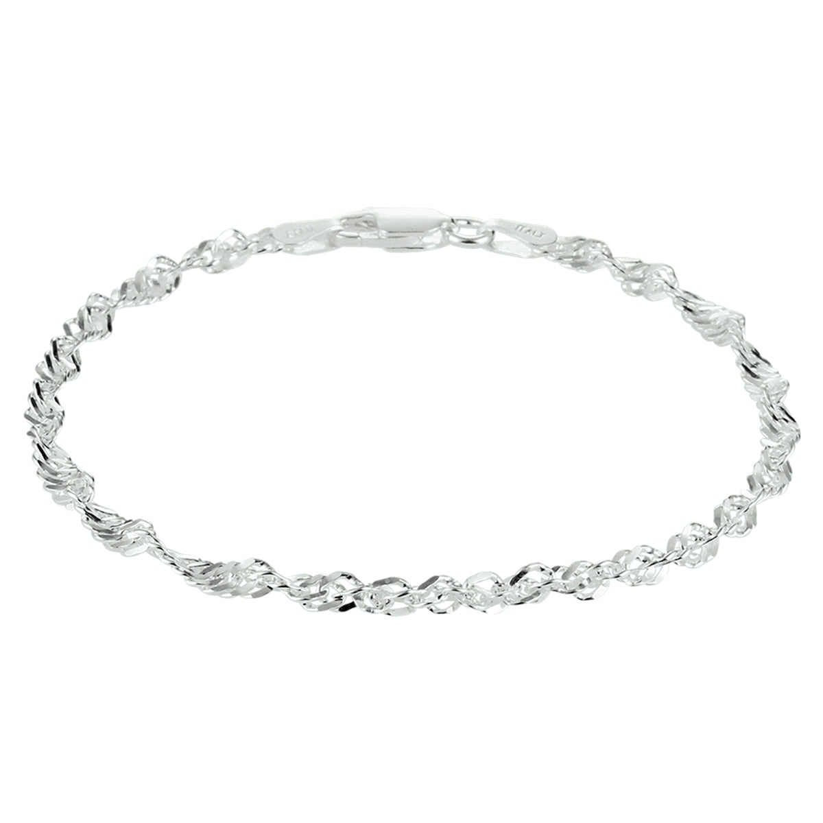 Singapore 2,75 mm zilver wit