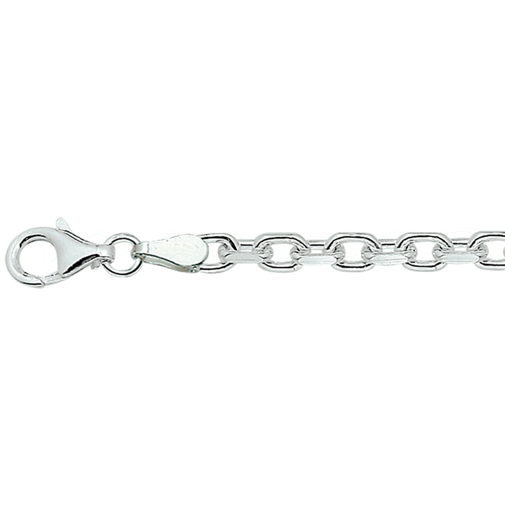 Anker 3,7 mm zilver wit