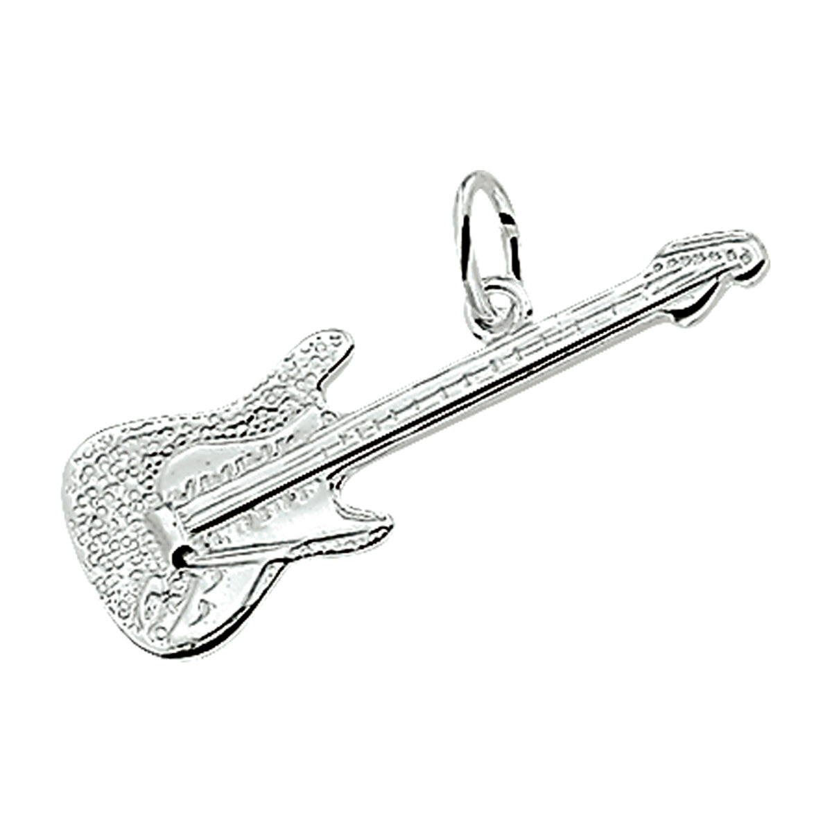 Hanger gitaar zilver wit