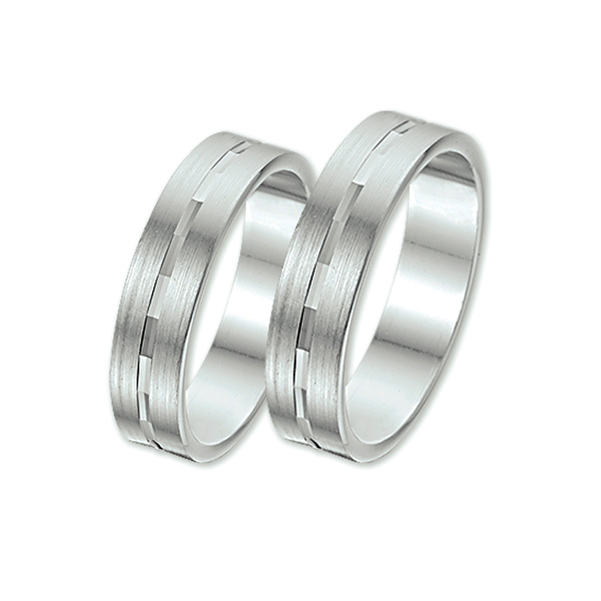 Relatiering gediamanteerd zilver wit