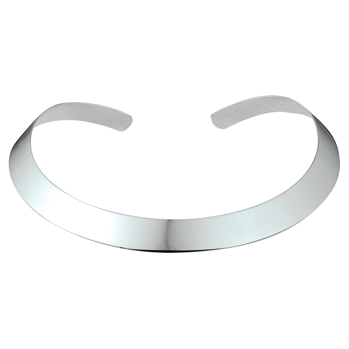 Collier spang zilver wit