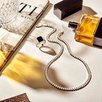 Zegelring massief onyx 13 x 11mm zilver wit