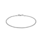 Anker 2,3 mm zilver wit