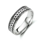 Ring oxi zilver geoxideerd