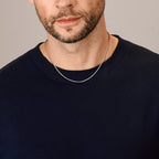 Venetiaans 1.6 mm zilver geoxideerd