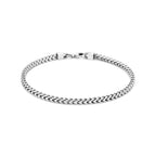 Armband oxi 3,0 mm zilver geoxideerd