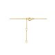 9k collier veer 40 - 42 - 44 cm 9K geel