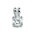 Hanger zirkonia zilver gerhodineerd