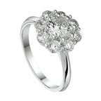 Ring zirkonia zilver gerhodineerd