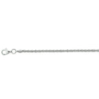 Armband fantasie 2,2 mm zilver gerhodineerd