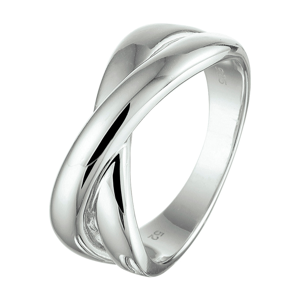 Ring zilver gerhodineerd