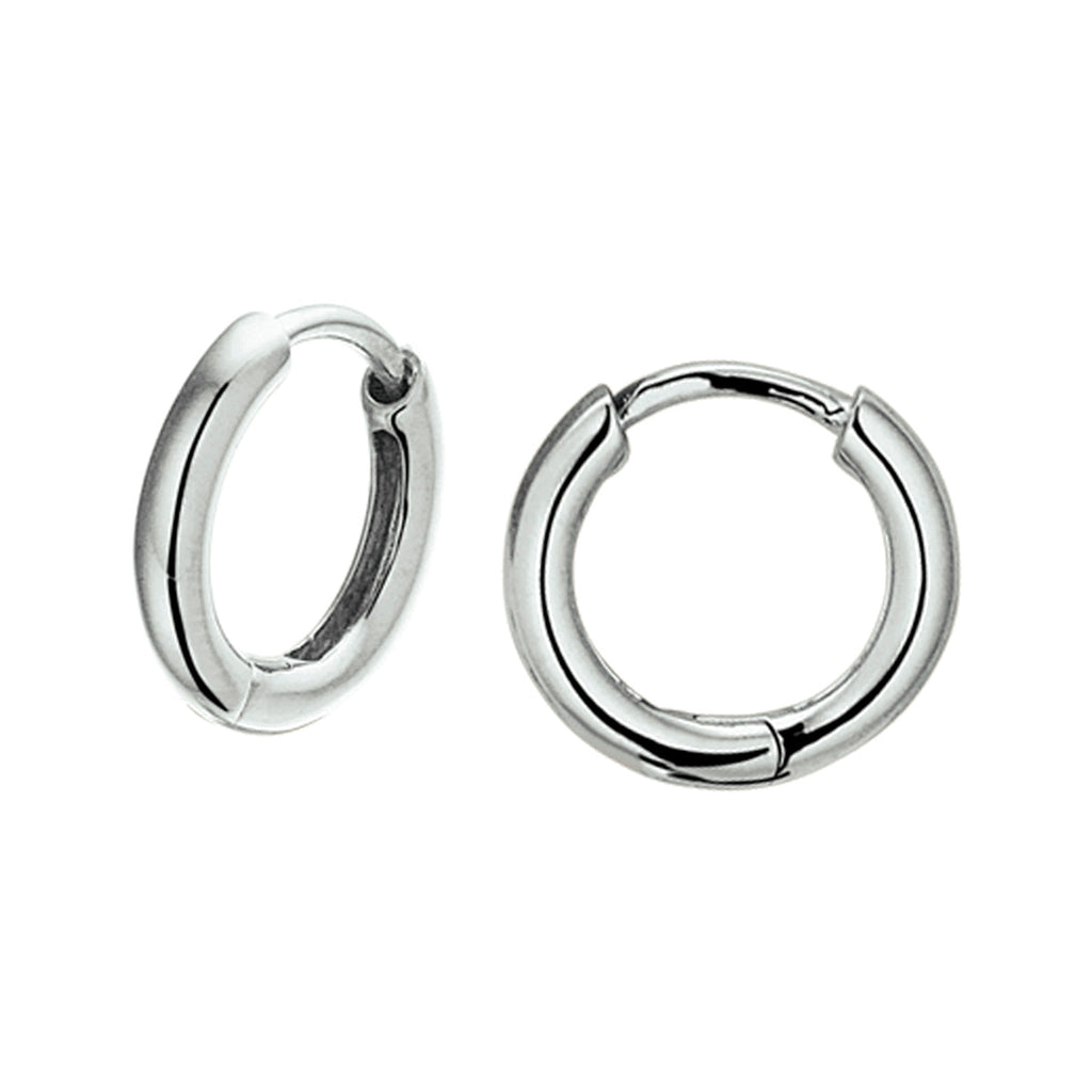 Oorringen 2,0 mm voor oorringhangers zilver gerhodineerd