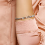 Gourmette 7,1 mm zilver gerhodineerd