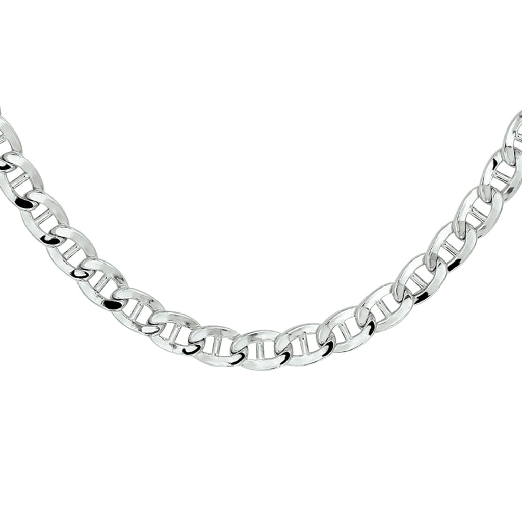 Anker 6,5 mm zilver gerhodineerd