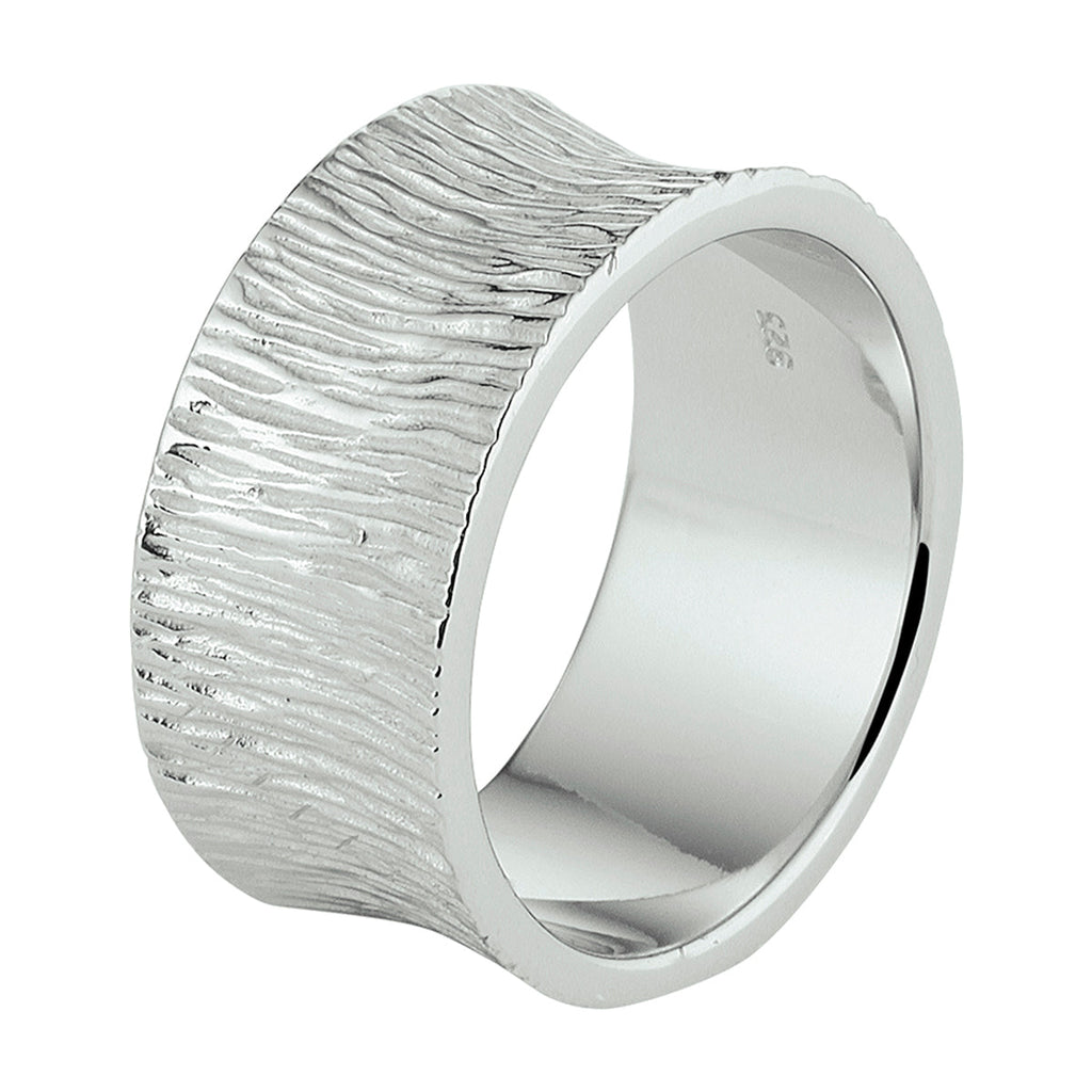 Ring zilver gerhodineerd