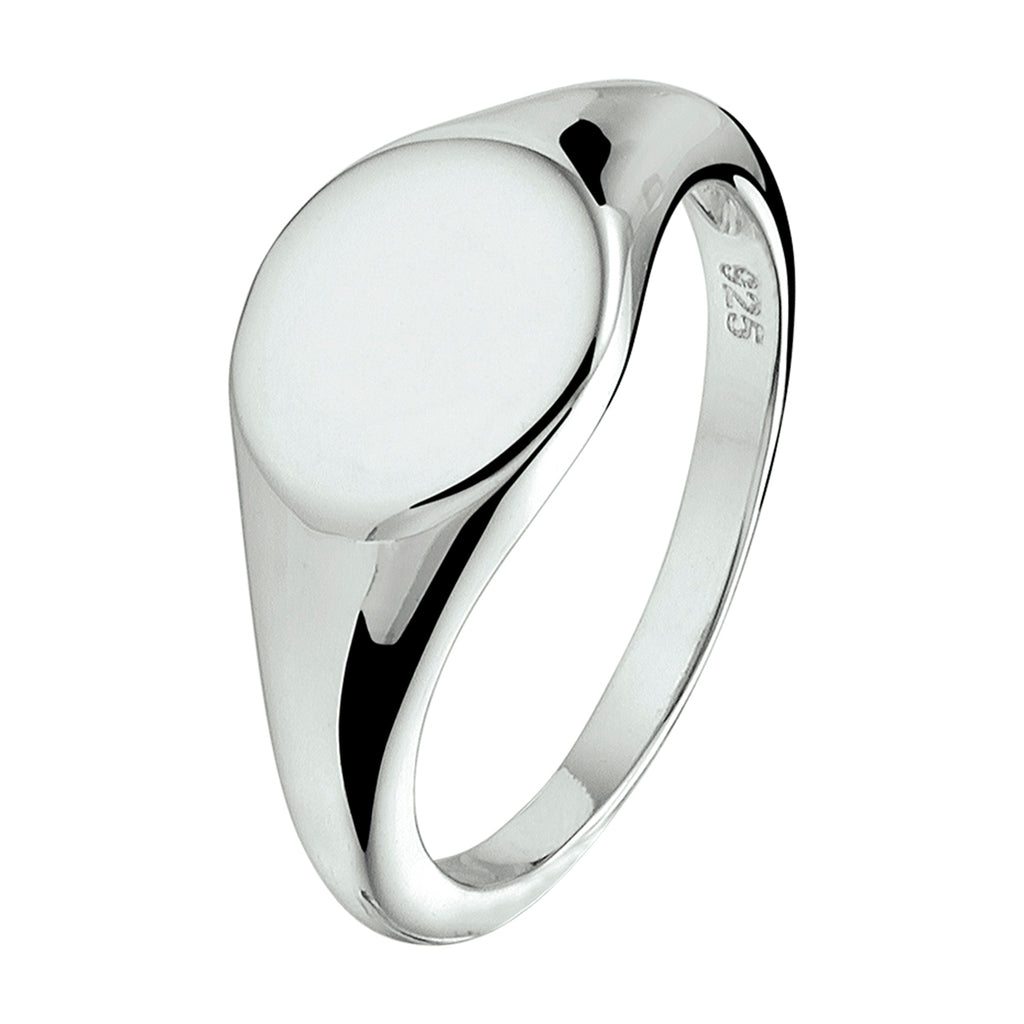 Graveerring zilver gerhodineerd