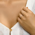 Ring zirkonia zilver gerhodineerd