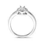Ring zirkonia zilver gerhodineerd