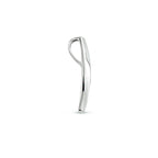 Hanger zirkonia zilver gerhodineerd
