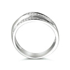 Ring zirkonia zilver gerhodineerd