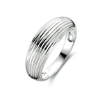 Ring zilver gerhodineerd
