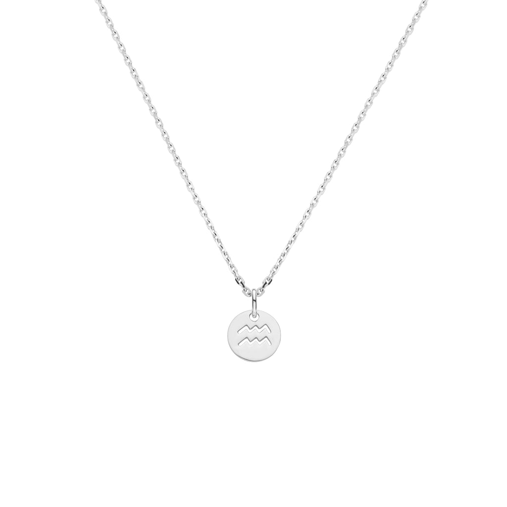 Collier sterrenbeeld 41 + 4 cm zilver gerhodineerd