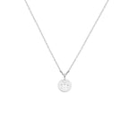 Collier sterrenbeeld 41 + 4 cm zilver gerhodineerd