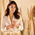 Ring zirkonia halo zilver gerhodineerd