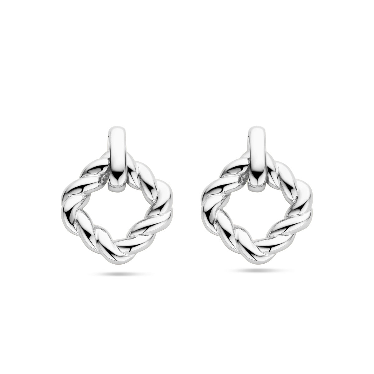 Oorhangers zilver gerhodineerd