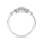 Ring zirkonia zilver gerhodineerd