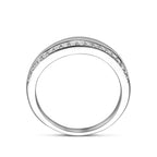 Ring zirkonia zilver gerhodineerd