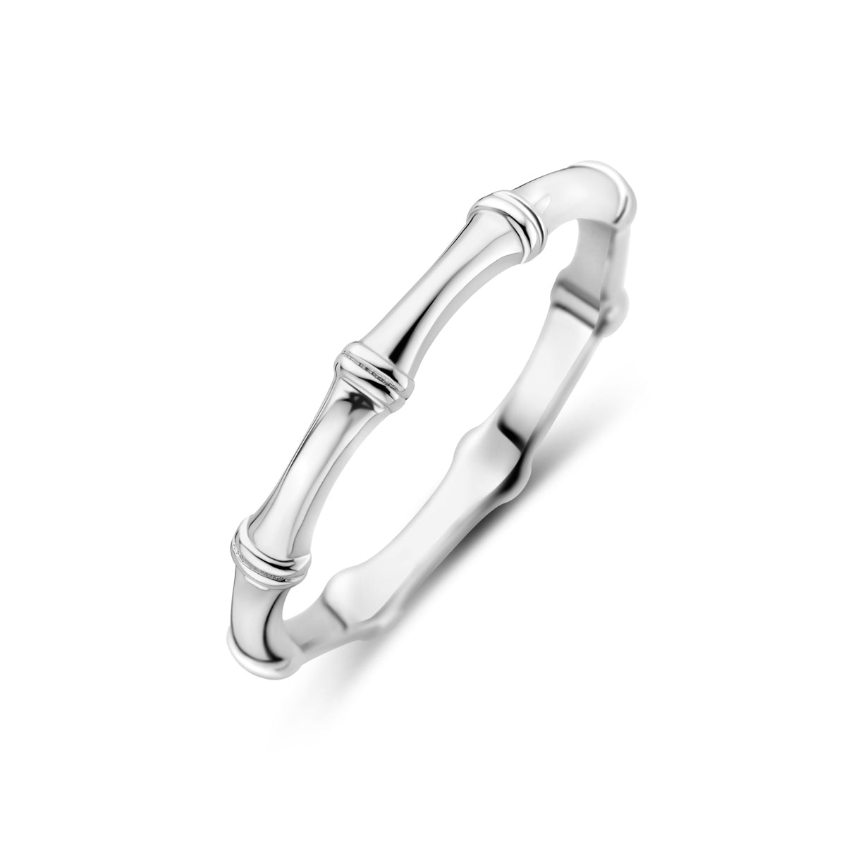 Ring zilver gerhodineerd