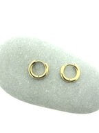 Edelstalen klapcreolen 13 mm
