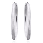 zilveren klapoorringen 17 mm