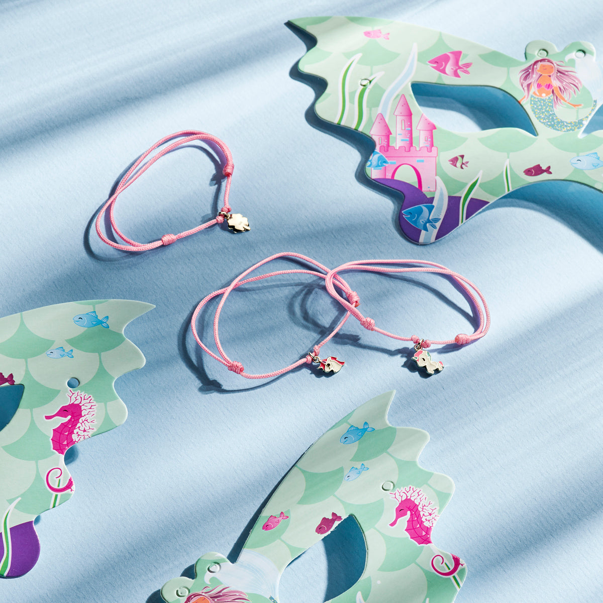 Kinderarmband klaver zilver gerhodineerd met rubber/nylon/leer