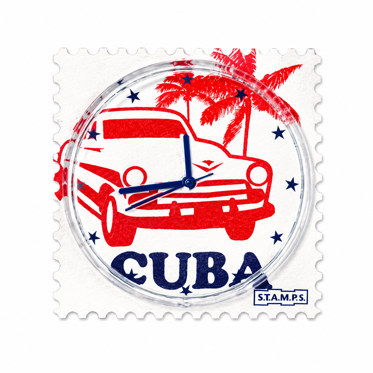 S.T.A.M.P.S. Cuba Classic Horlogeplaat
