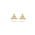 Ohrstecker Diamant 0,05 ct (2x 0,025 ct) h p1 14K Gelbgold