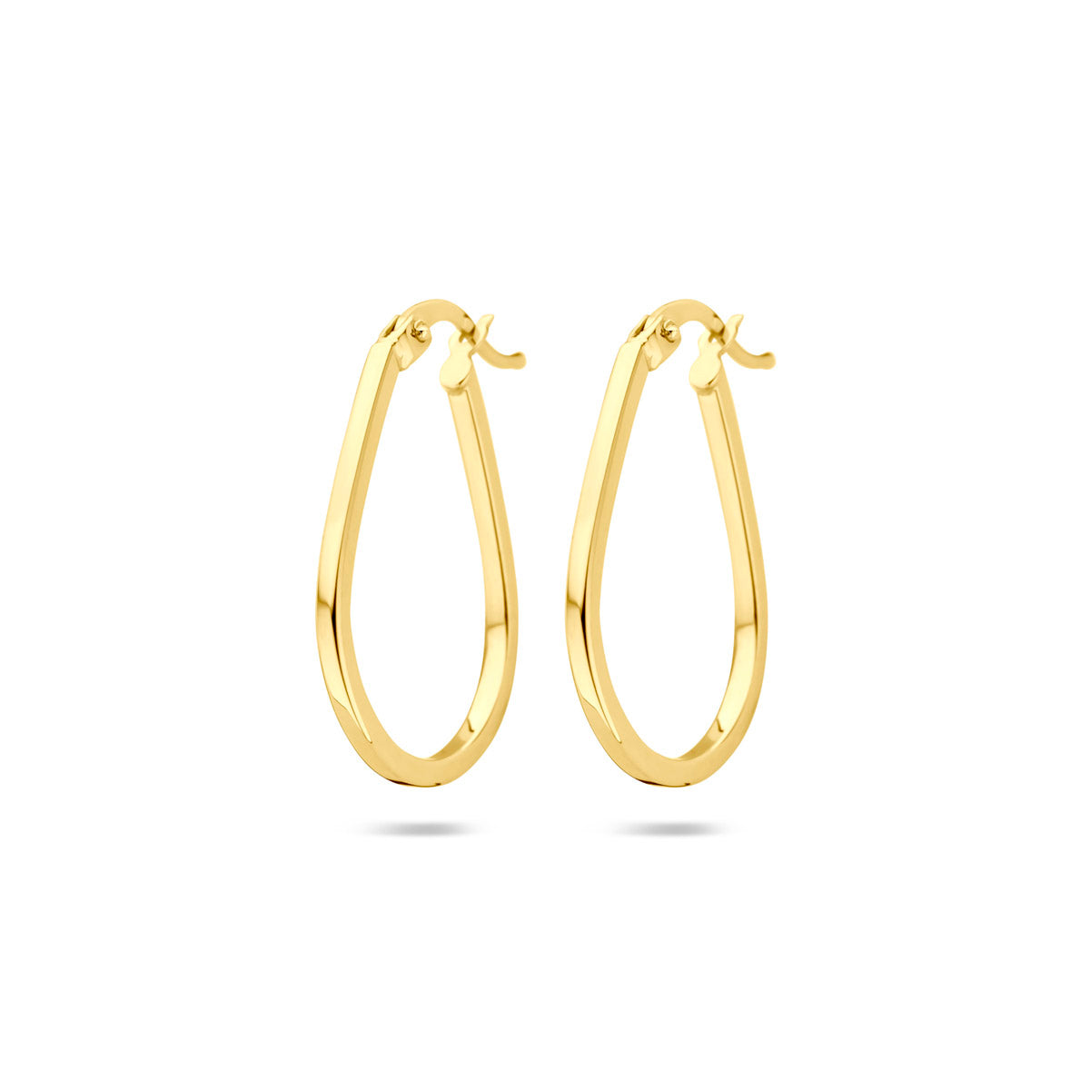 Ohrringe 25 mm 14K Gelbgold