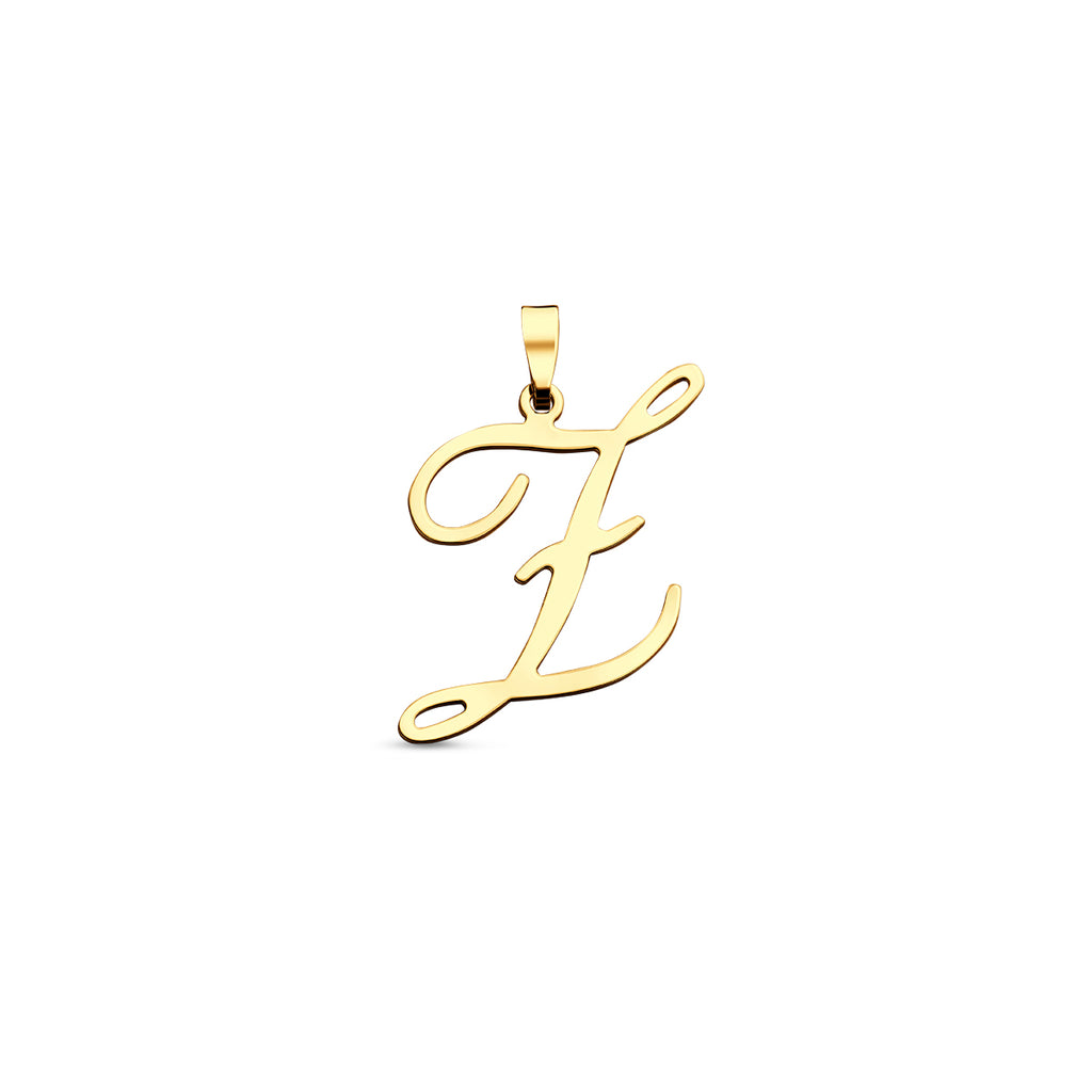 Anhänger Buchstabe 14K Gelbgold