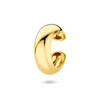 earcuff 15,5 mm 1 micron zilver verguld (geel)