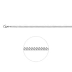 gourmette geslepen 3,0 mm edelstaal